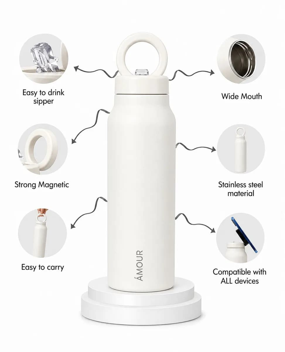 Amour White Bottle