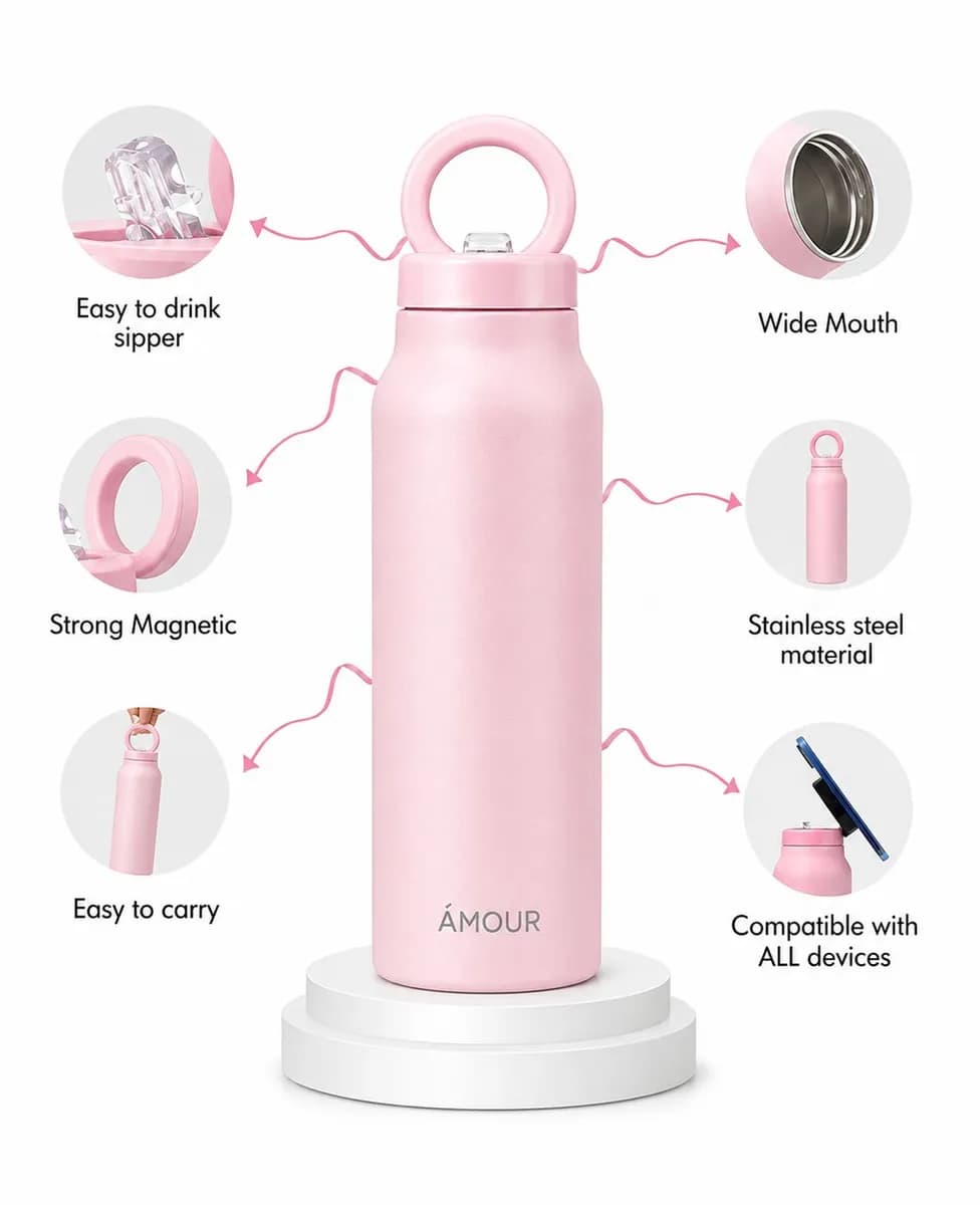 Amour Pink Bottle 