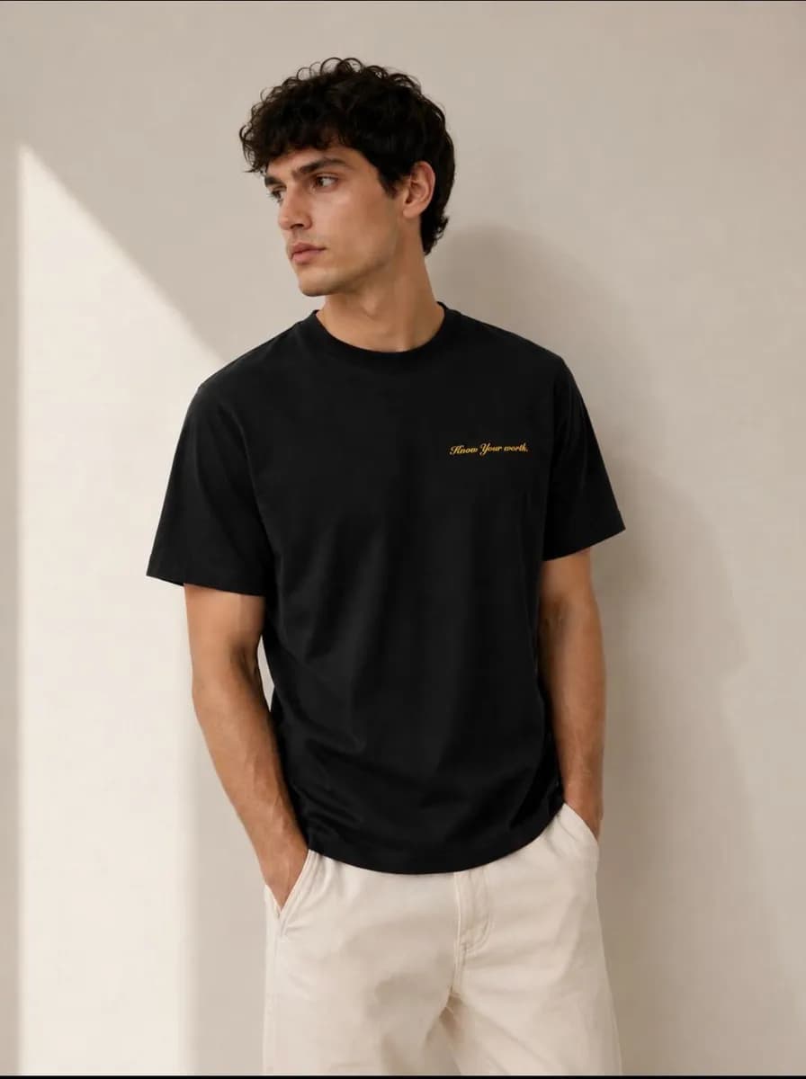 Amour Black T-Shirt